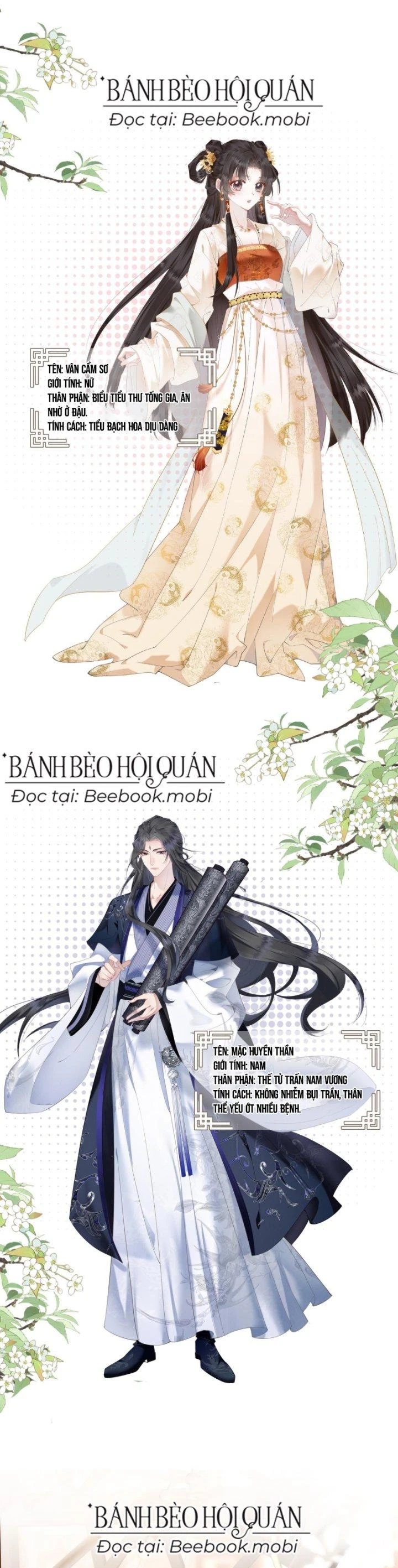 Sau Khi Hắc Hóa, Thế Tử Diễn Sâu Điên Cuồng Đòi Dính Lấy Ta Chapter 0.5 - 2