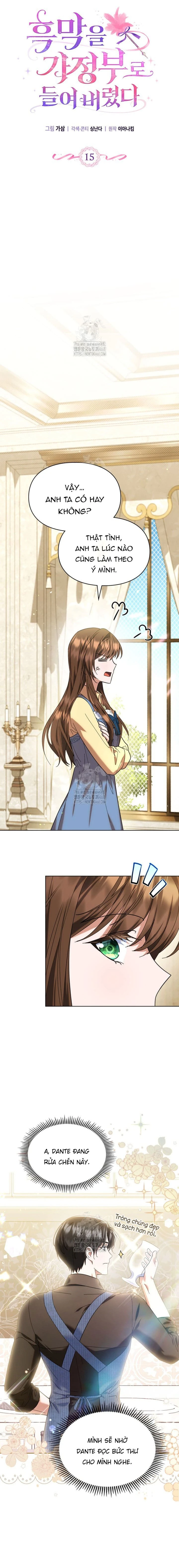 Tôi Đã Đưa Phản Diện Vào Làm Người Giúp Việc Chapter 15 - 5