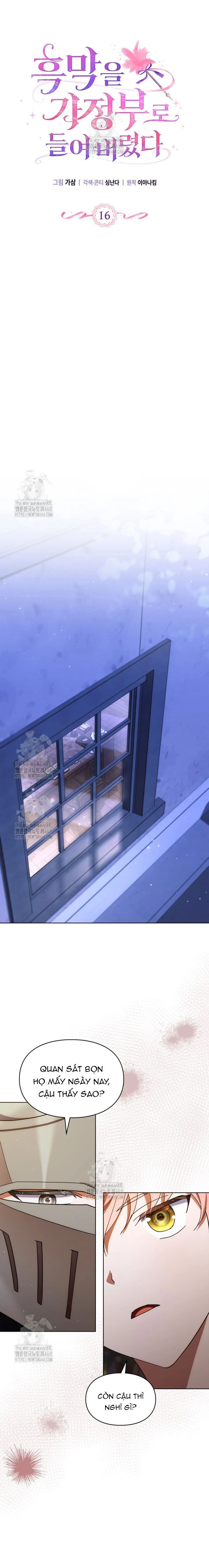 Tôi Đã Đưa Phản Diện Vào Làm Người Giúp Việc Chapter 16 - 11