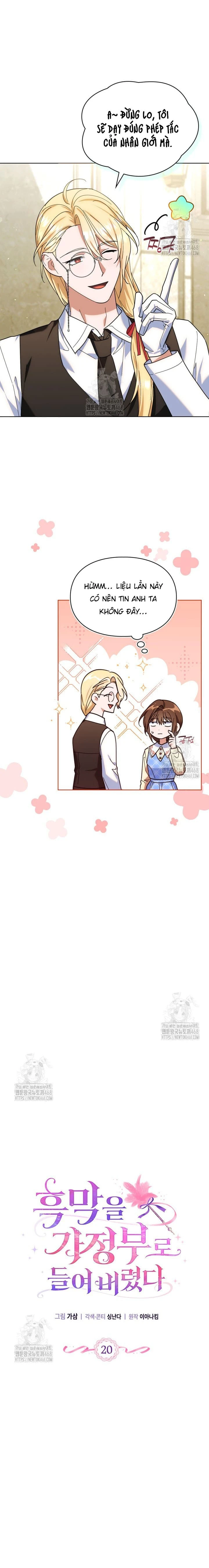 Tôi Đã Đưa Phản Diện Vào Làm Người Giúp Việc Chapter 20 - 3