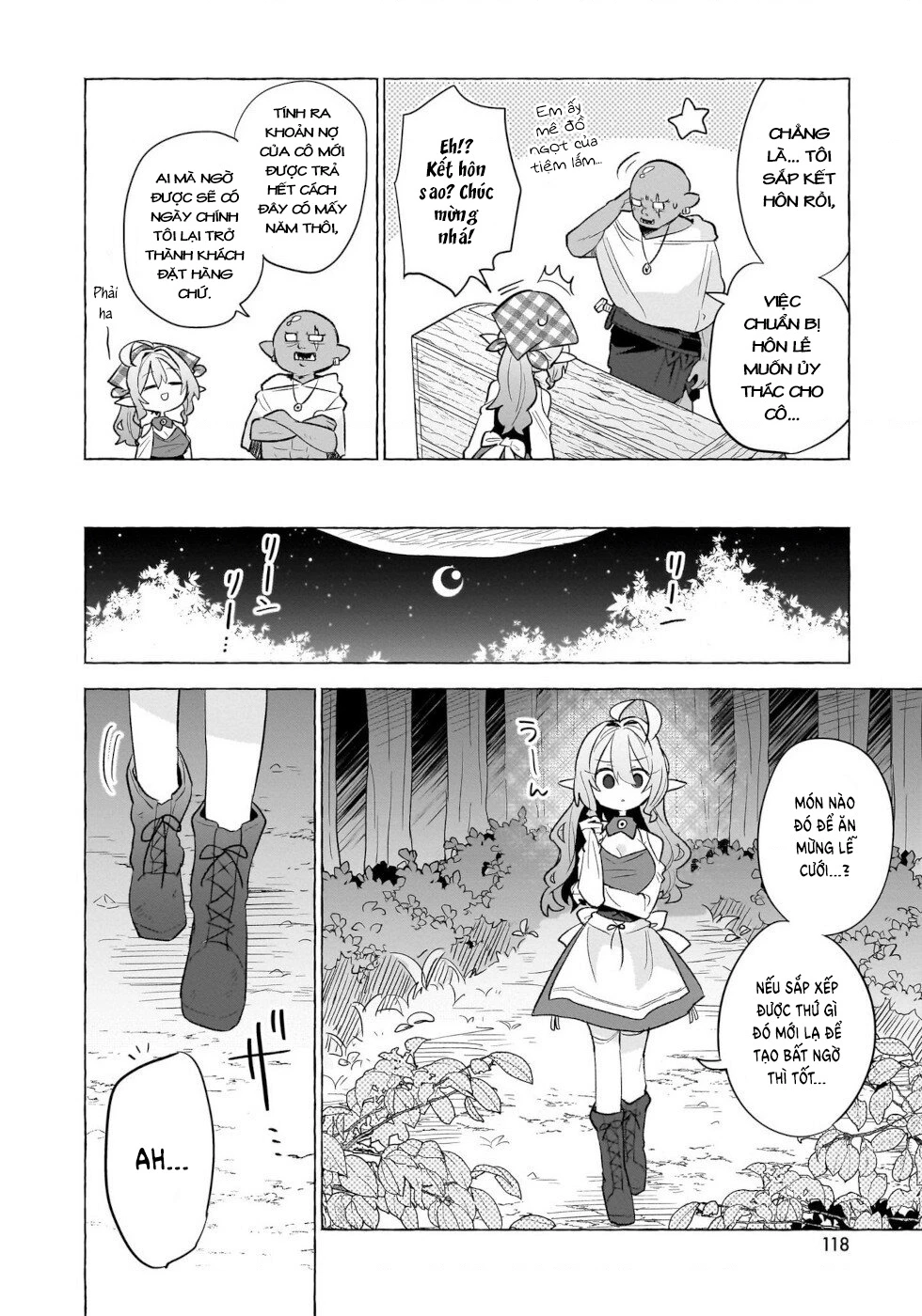 Bánh Ngọt, Elf, Và Nữ Sinh Trung Học Chapter 16 - 2