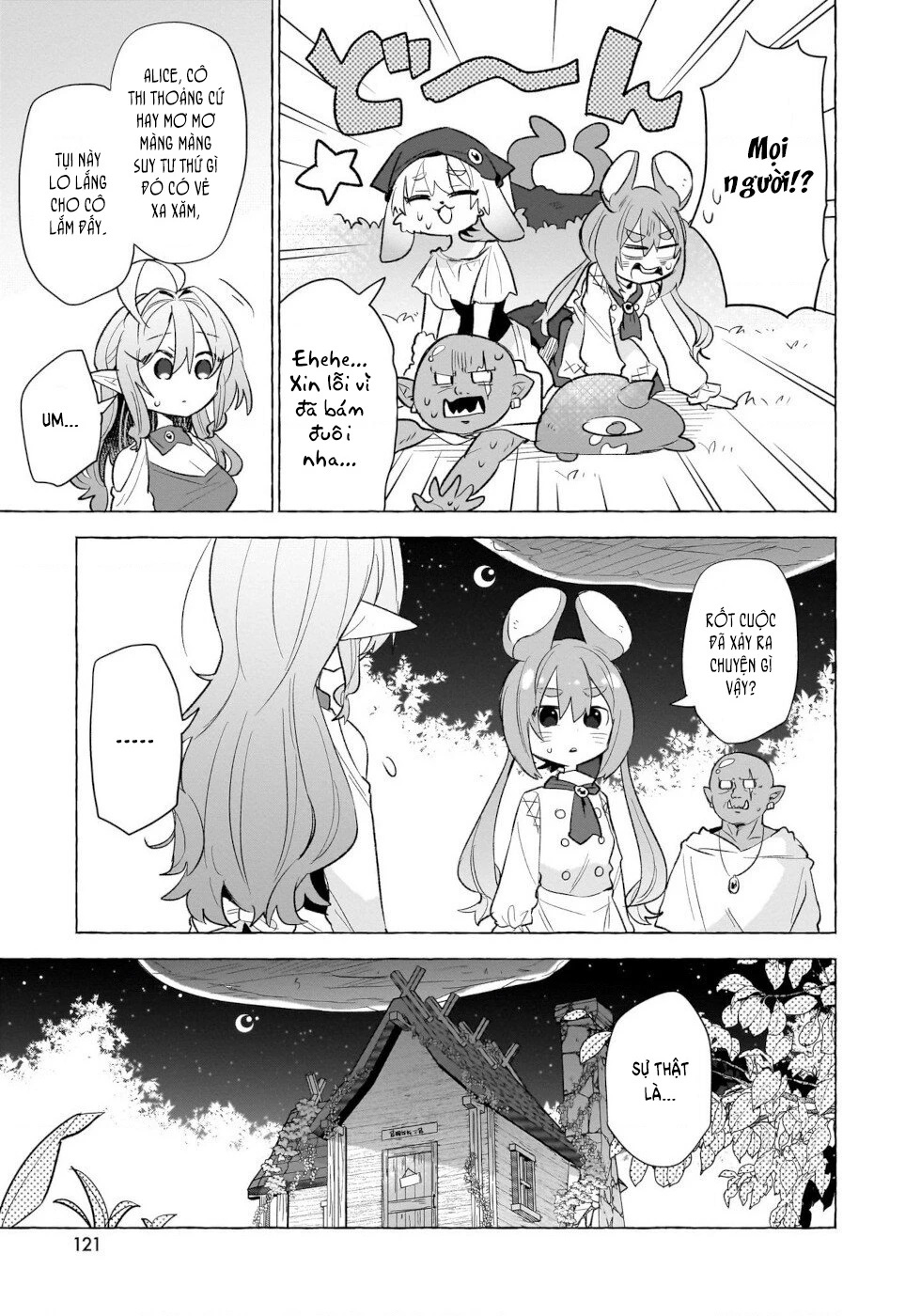 Bánh Ngọt, Elf, Và Nữ Sinh Trung Học Chapter 16 - 5