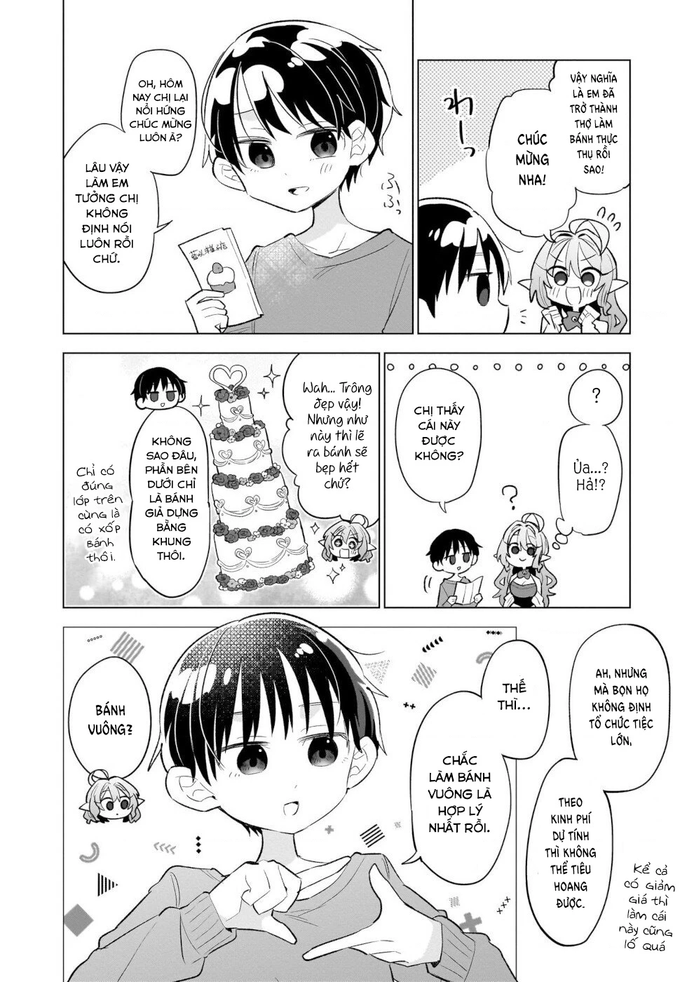 Bánh Ngọt, Elf, Và Nữ Sinh Trung Học Chapter 16 - 16