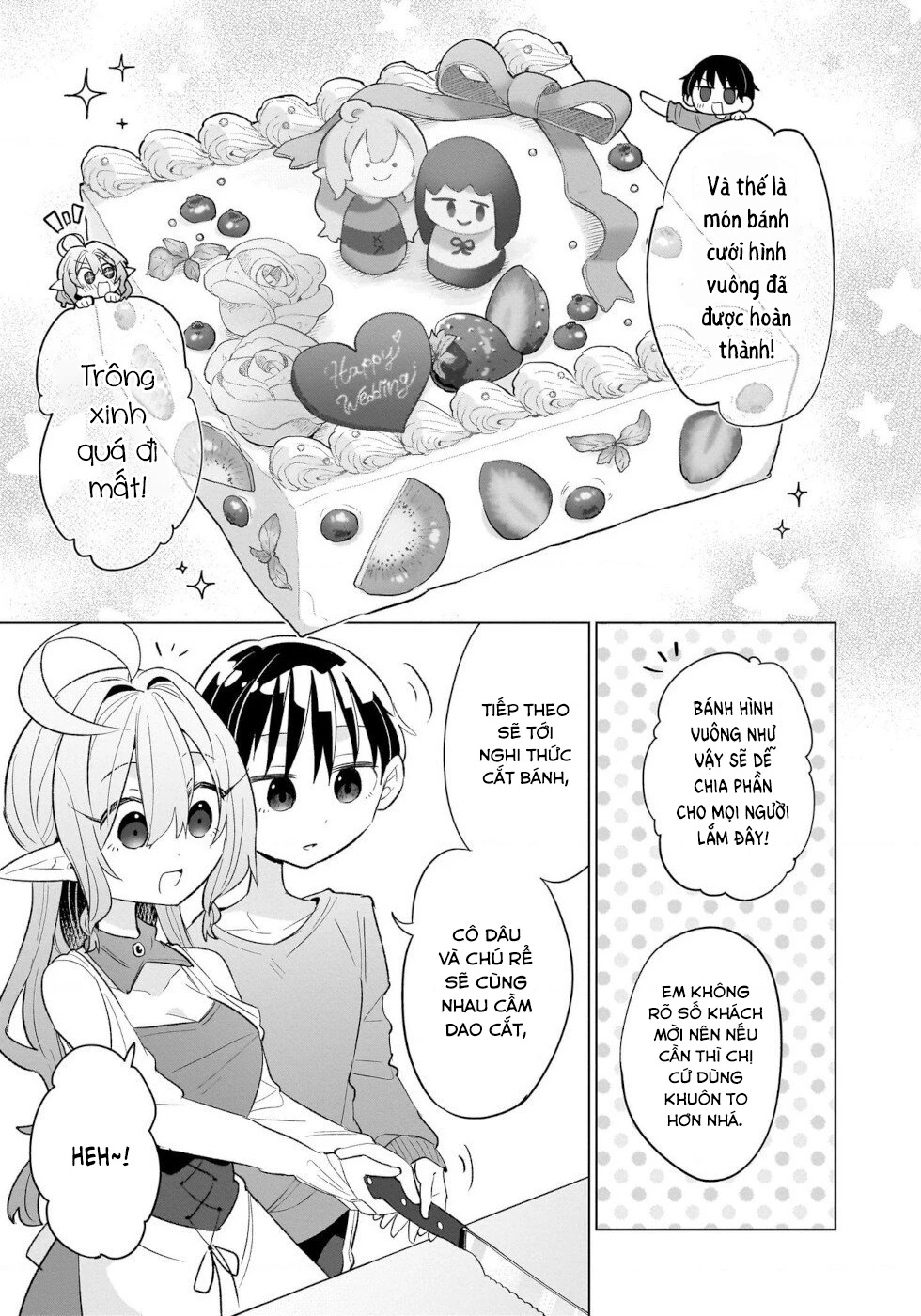 Bánh Ngọt, Elf, Và Nữ Sinh Trung Học Chapter 16 - 19