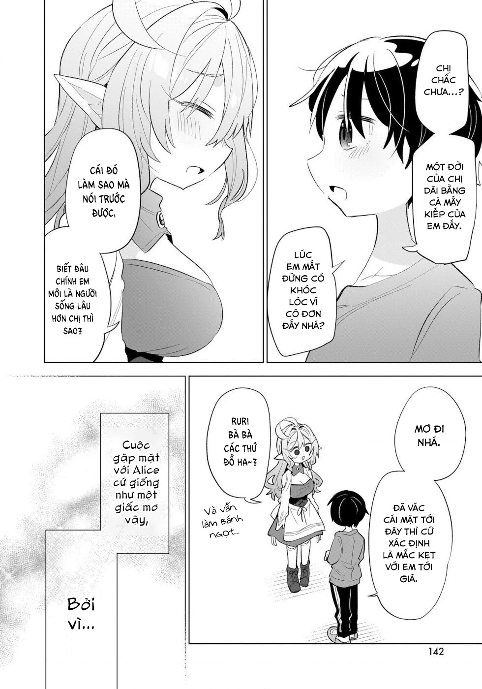 Bánh Ngọt, Elf, Và Nữ Sinh Trung Học Chapter 16 - 26