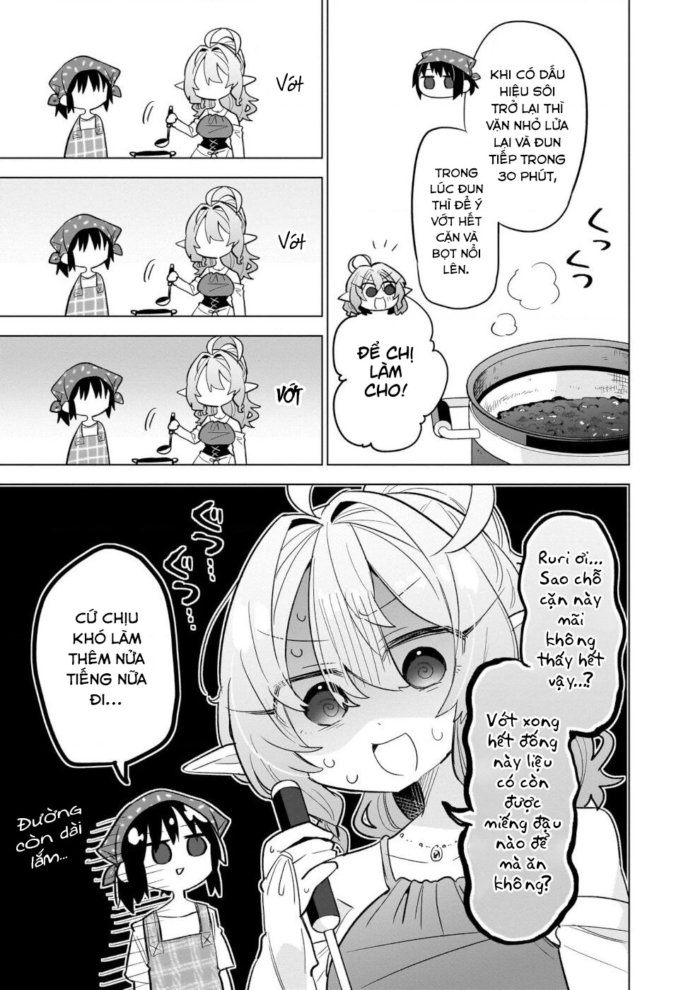 Bánh Ngọt, Elf, Và Nữ Sinh Trung Học Chapter 10 - 9