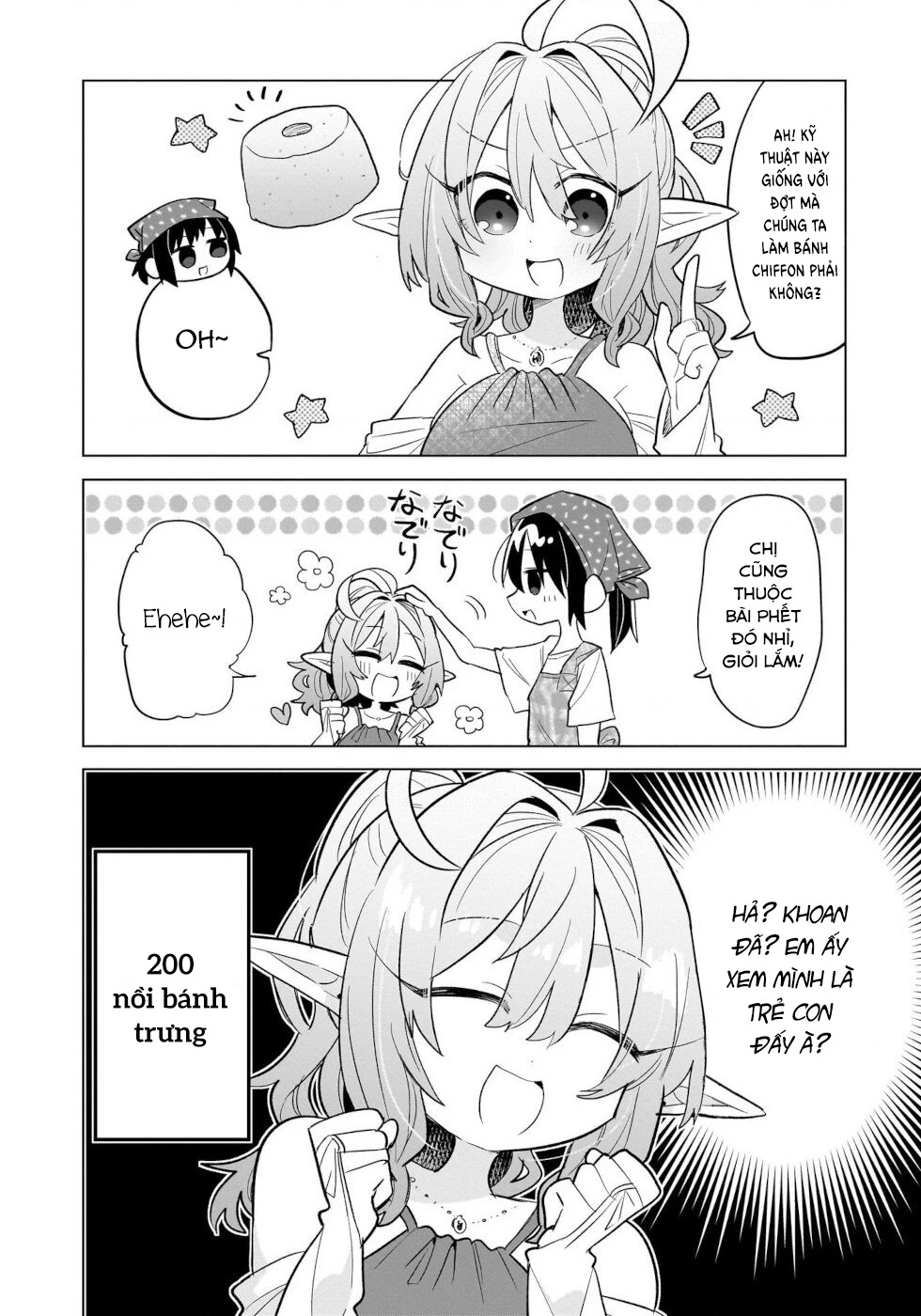 Bánh Ngọt, Elf, Và Nữ Sinh Trung Học Chapter 10 - 12