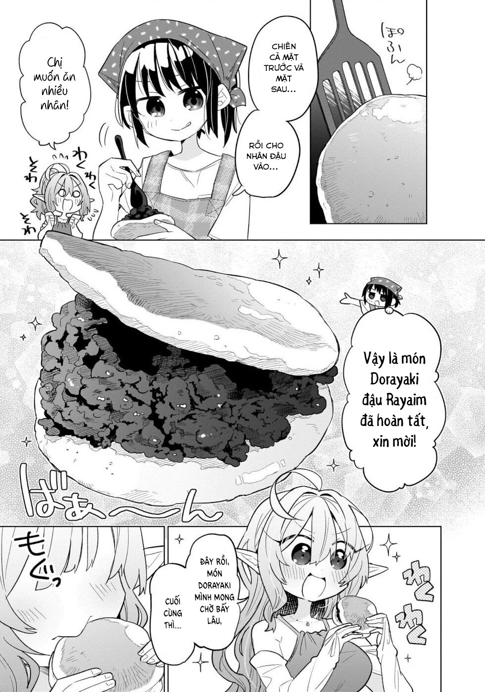 Bánh Ngọt, Elf, Và Nữ Sinh Trung Học Chapter 10 - 13