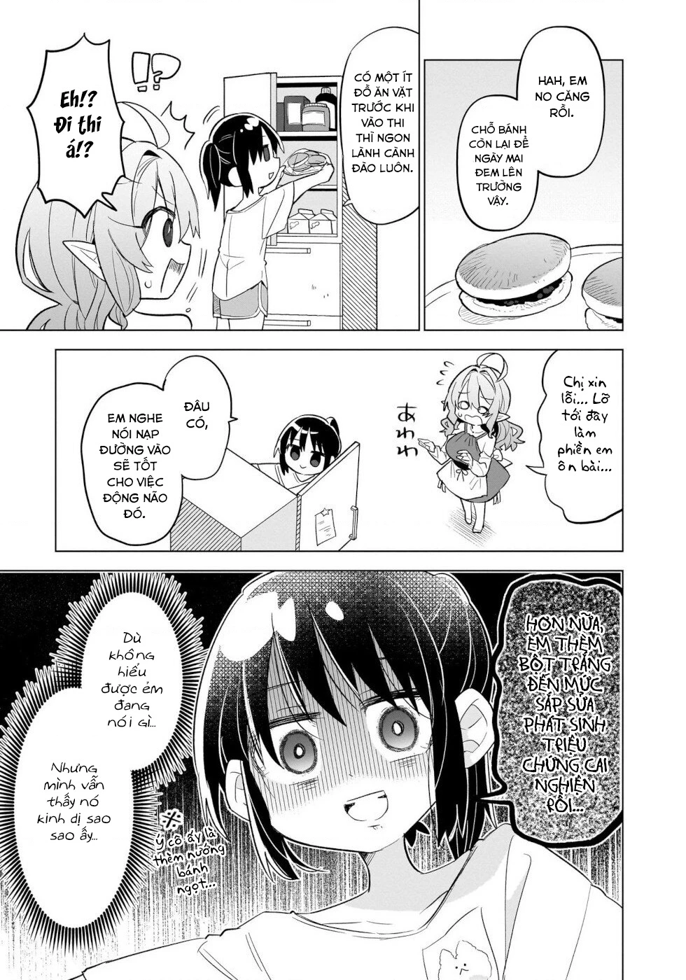 Bánh Ngọt, Elf, Và Nữ Sinh Trung Học Chapter 10 - 17