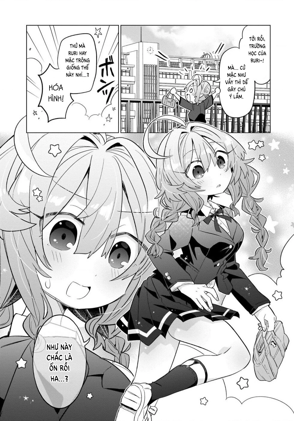 Bánh Ngọt, Elf, Và Nữ Sinh Trung Học Chapter 10 - 22