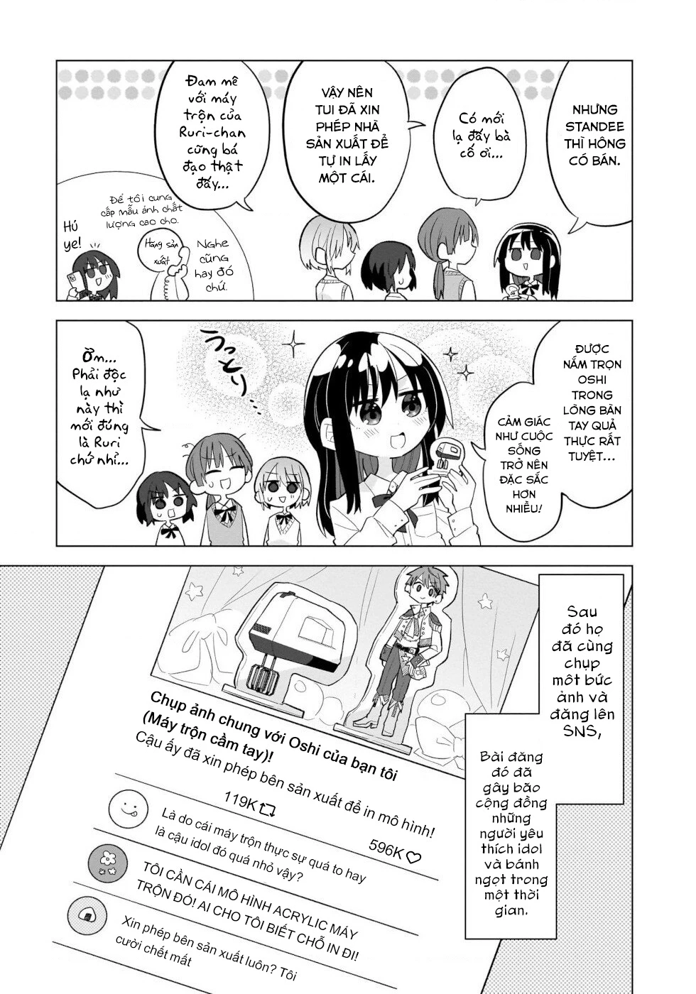 Bánh Ngọt, Elf, Và Nữ Sinh Trung Học Chapter 10 - 36