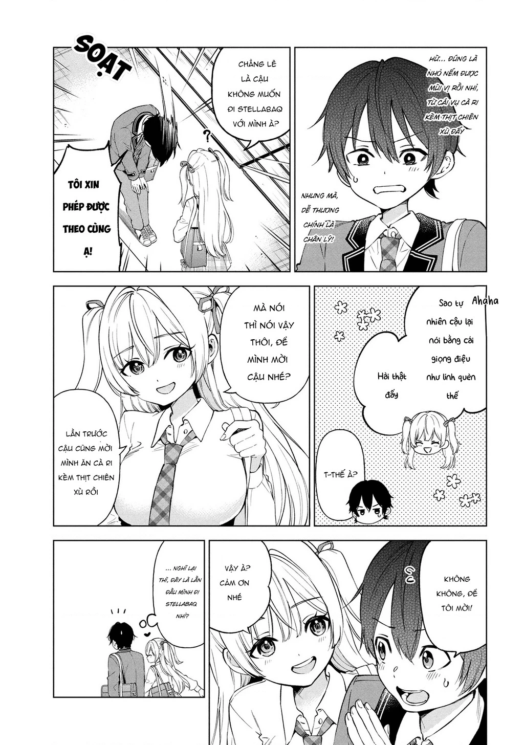 Inkya No Ore Ga Sekigae De S-Kyuu Bishoujo Ni Kakomaretara Himitsu No Kankei Ga Hajimatta Chapter 5 - 3