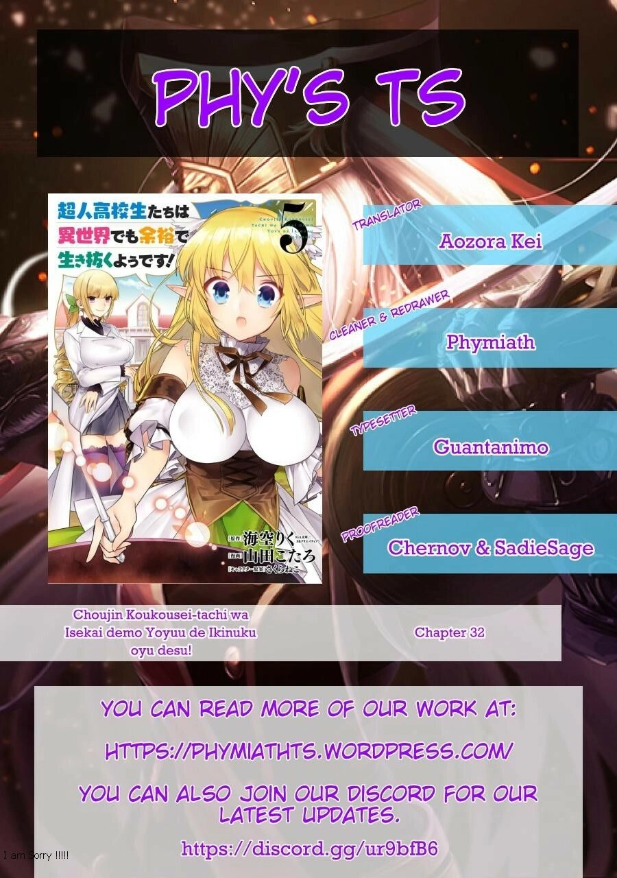 Choujin Koukousei-Tachi Wa Isekai Demo Yoyuu De Ikinuku You Desu Chapter 32 - 25