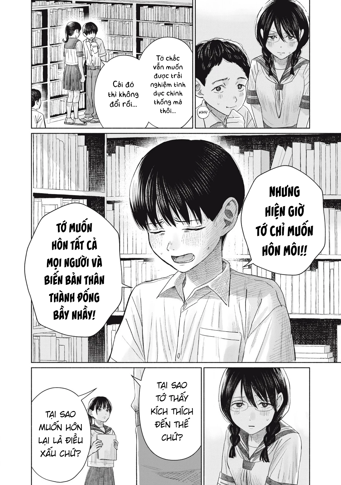 Câu Lạc Bộ Hôn Hít Cho Mọi Nhà Chapter 13 - 14