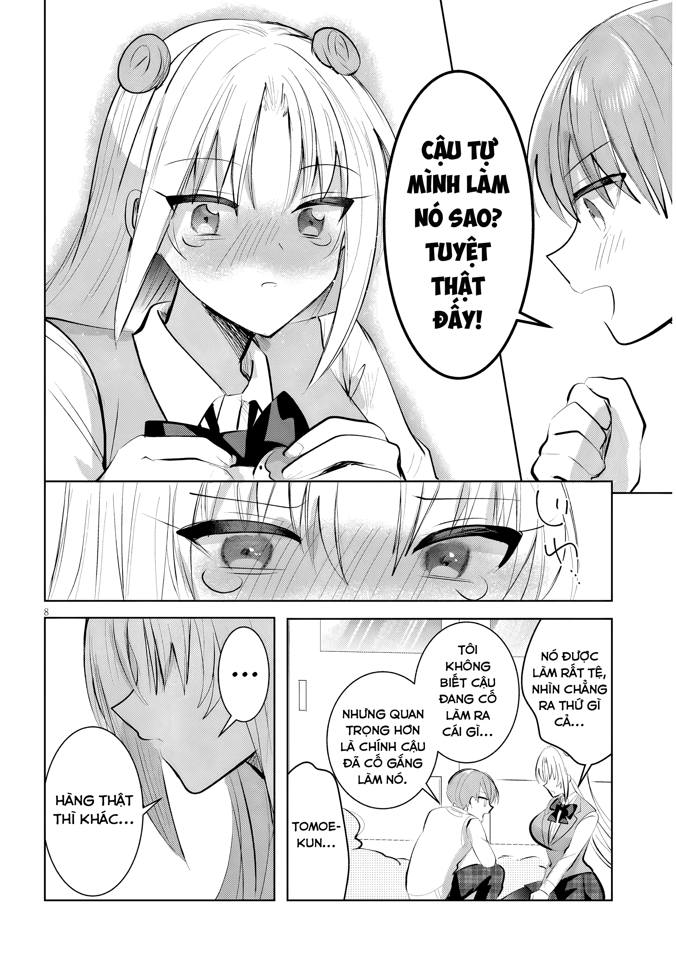 Kotowarenai Kaichou Wa Tomoe-Kun Ni Dake Shite Agetai Chapter 16 - 9