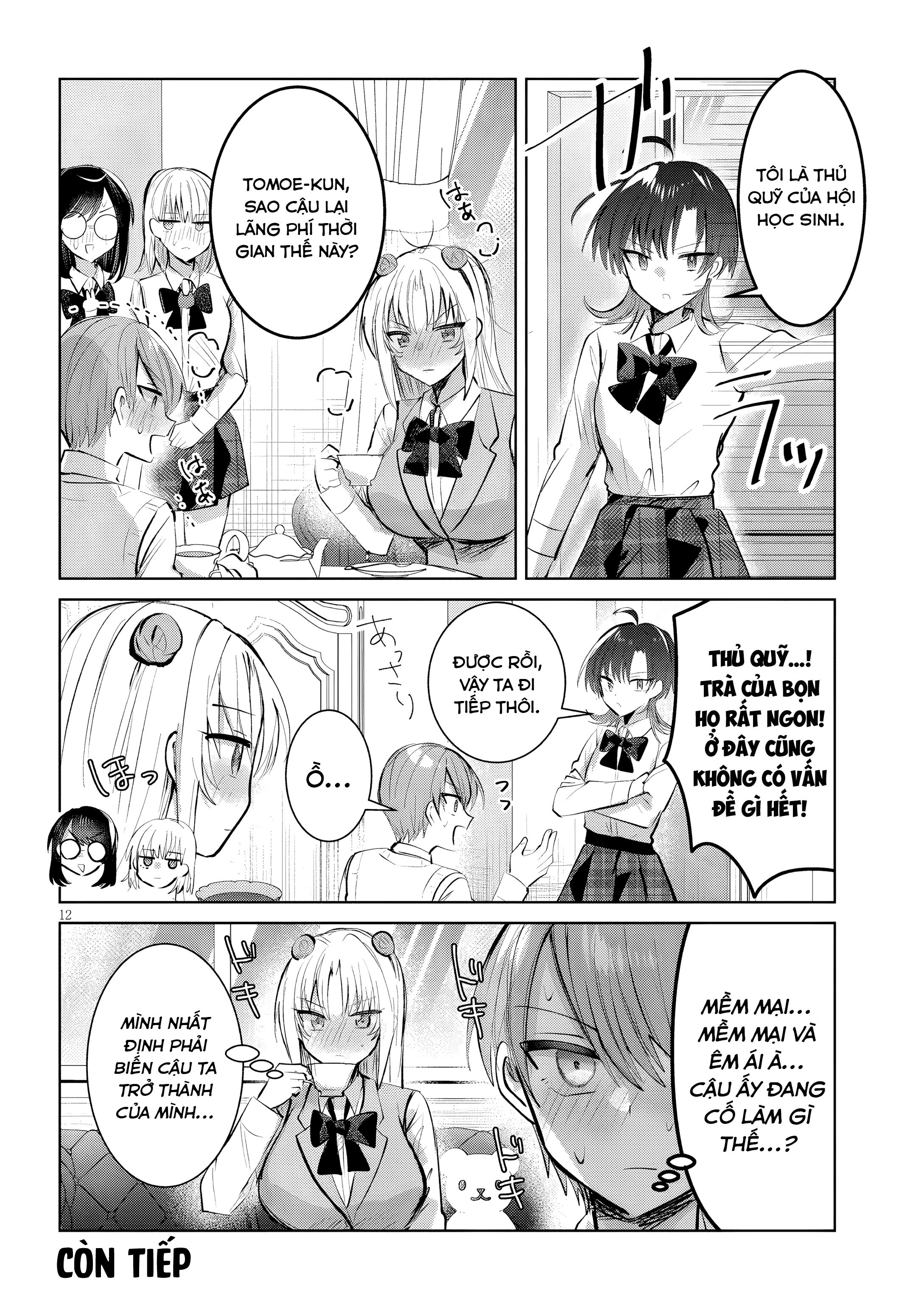 Kotowarenai Kaichou Wa Tomoe-Kun Ni Dake Shite Agetai Chapter 16 - 13