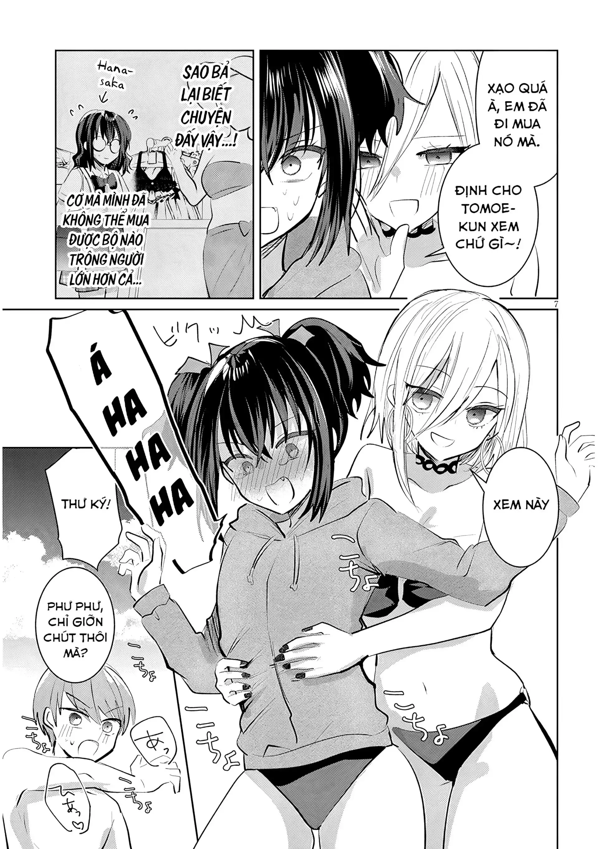 Kotowarenai Kaichou Wa Tomoe-Kun Ni Dake Shite Agetai Chapter 19 - 8