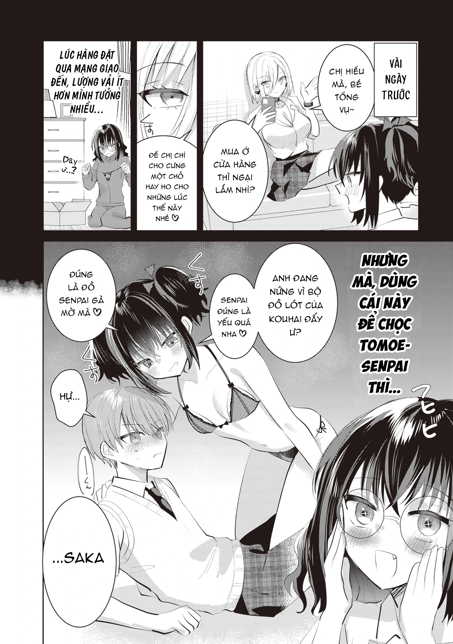 Nàng hội trưởng không biết từ chối chỉ muốn làm "chuyện ấy" cho Tomoe-kun Chapter 24 - 3