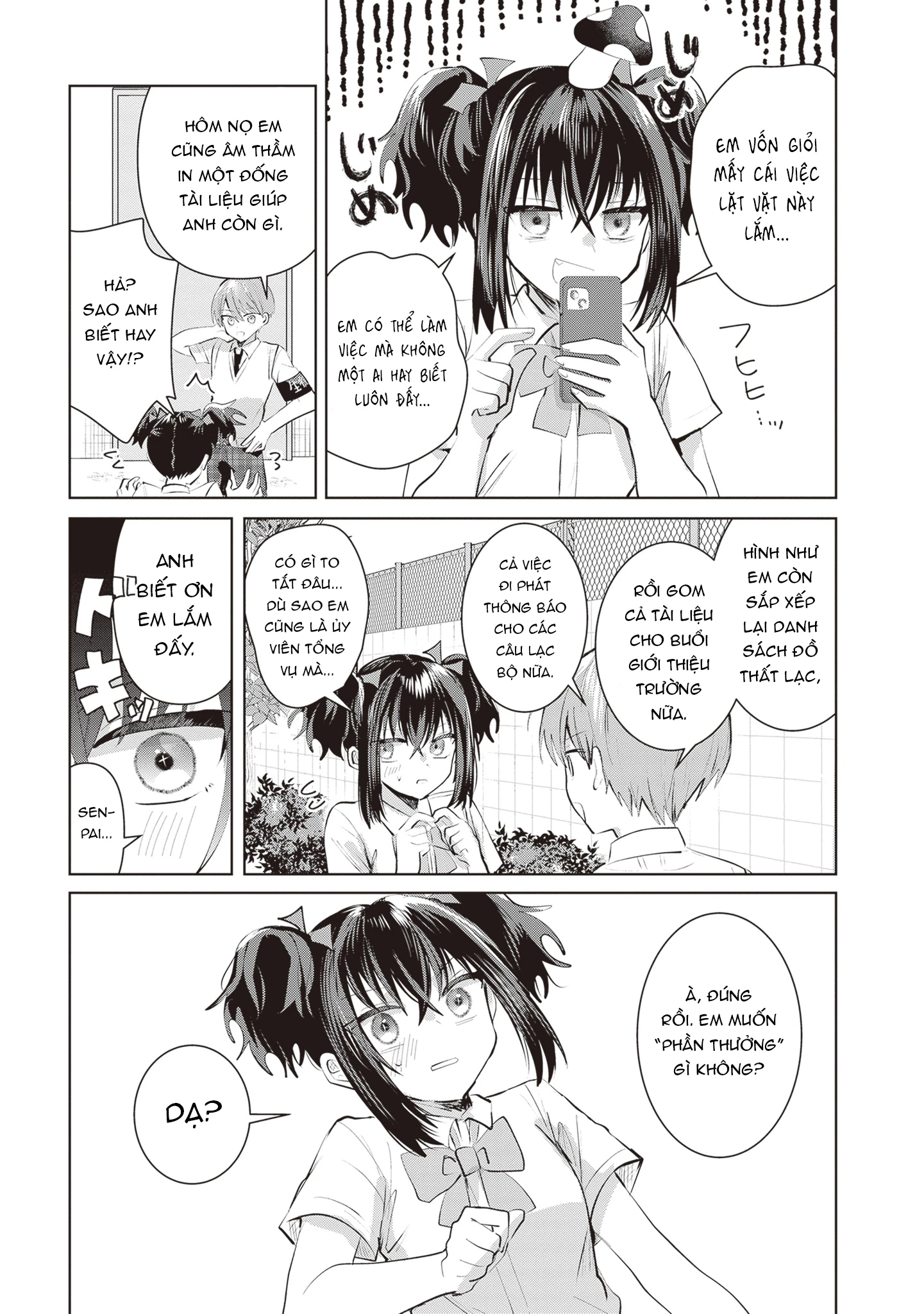 Nàng hội trưởng không biết từ chối chỉ muốn làm "chuyện ấy" cho Tomoe-kun Chapter 24 - 6