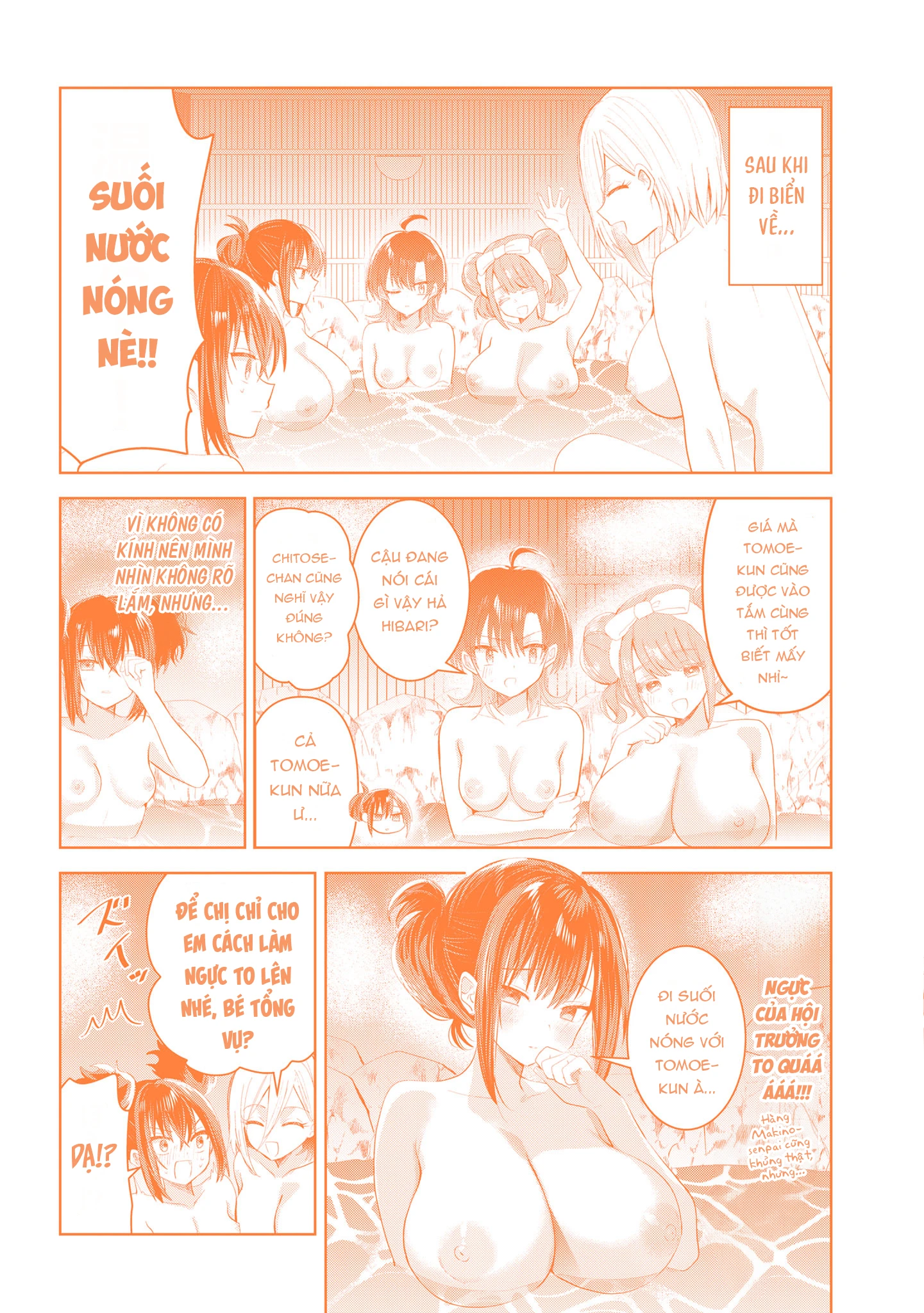 Nàng hội trưởng không biết từ chối chỉ muốn làm "chuyện ấy" cho Tomoe-kun Chapter 28.6 - 8