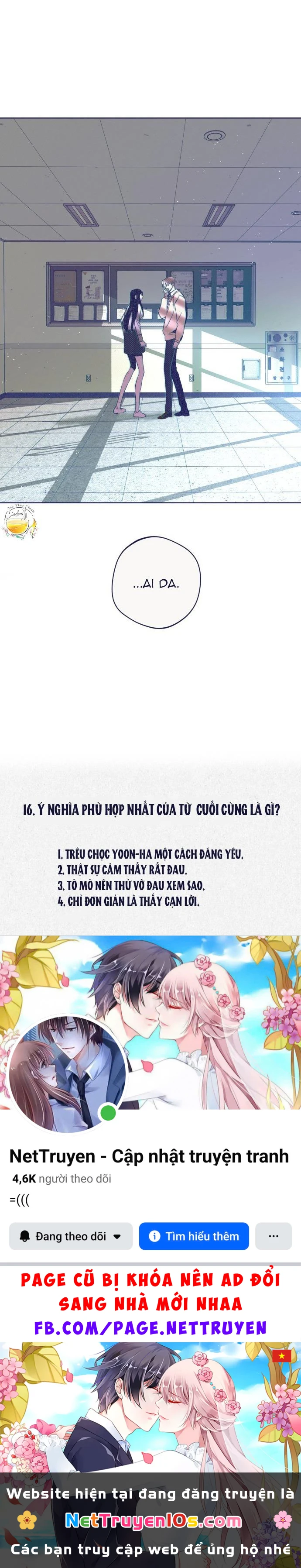 Trắc Nghiệm 4 Lựa Chọn Chapter  16 - 71