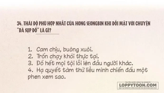 Trắc Nghiệm 4 Lựa Chọn Chapter 34 - 83