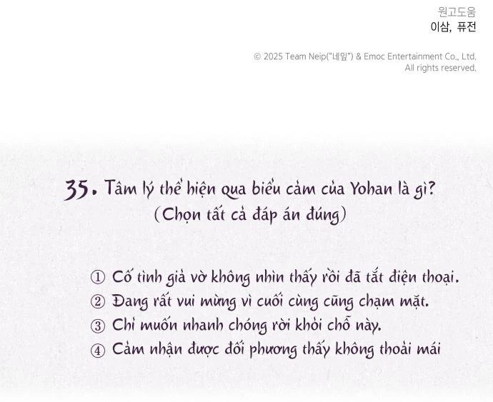 Trắc Nghiệm 4 Lựa Chọn Chapter  35 - 67
