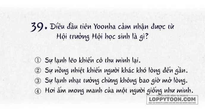 Trắc Nghiệm 4 Lựa Chọn Chapter 39 - 61