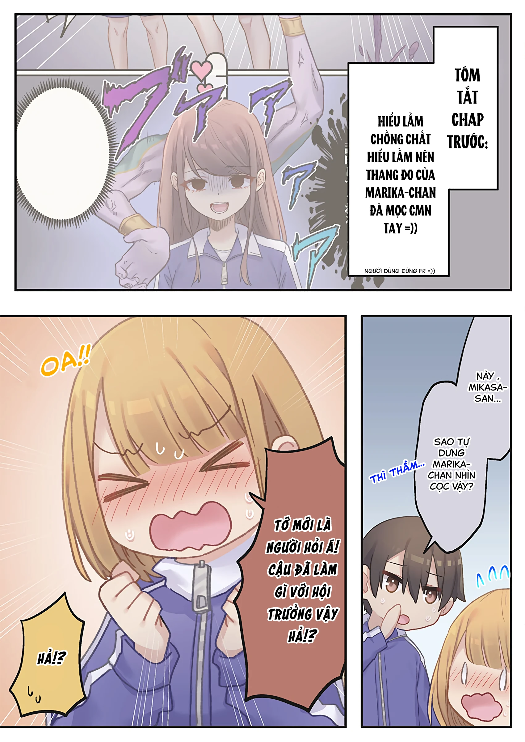 "Thang thiện cảm" của Marika-chan bị hỏng mất rồi! Chapter 12 - 2