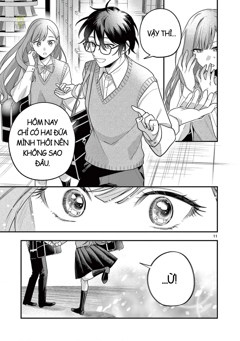 Janome-san muốn mỉm cười! Chapter 3.1 - 12