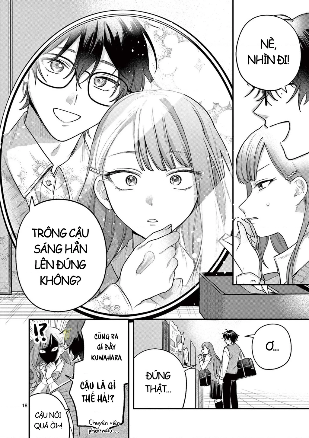 Janome-san muốn mỉm cười! Chapter 3.1 - 19