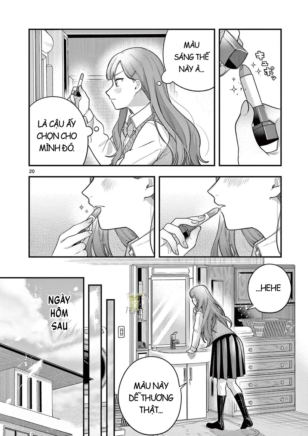 Janome-san muốn mỉm cười! Chapter 3.1 - 21