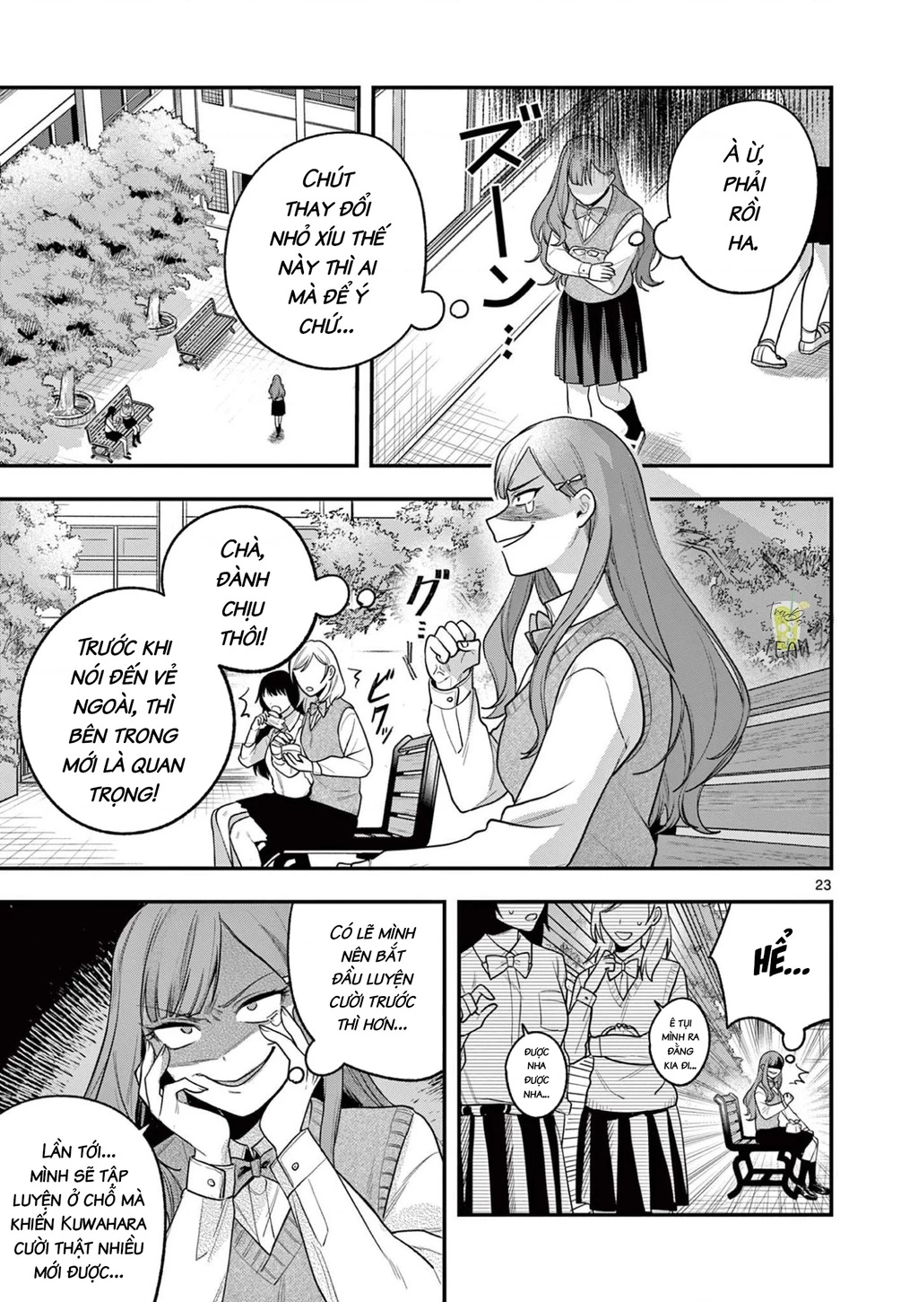 Janome-san muốn mỉm cười! Chapter 3.2 - 4