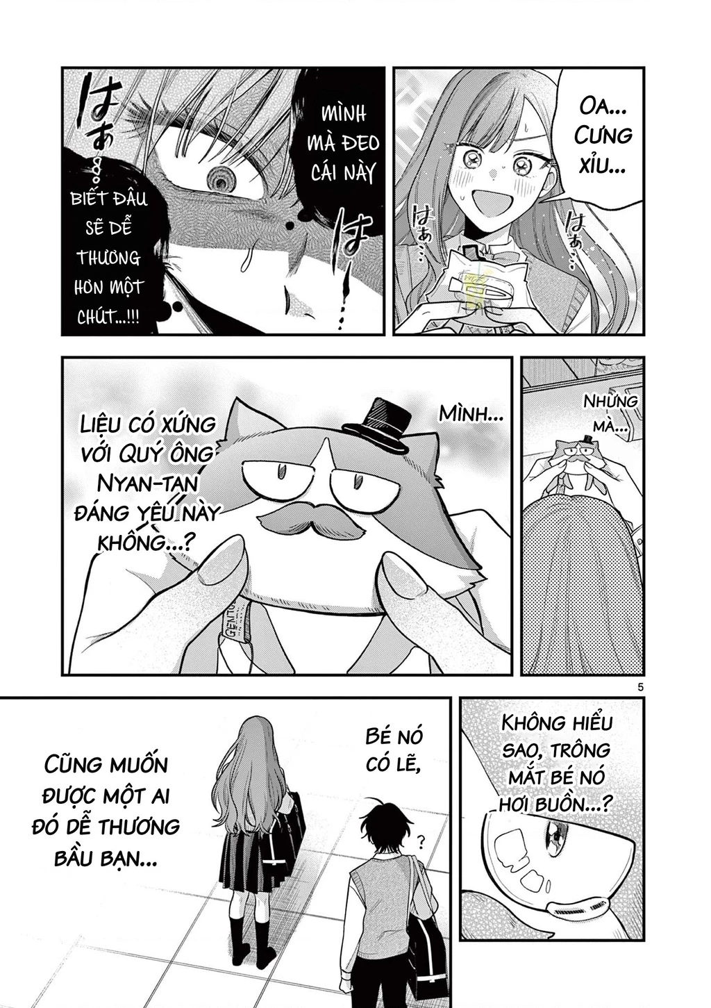 Janome-san muốn mỉm cười! Chapter 4.1 - 5