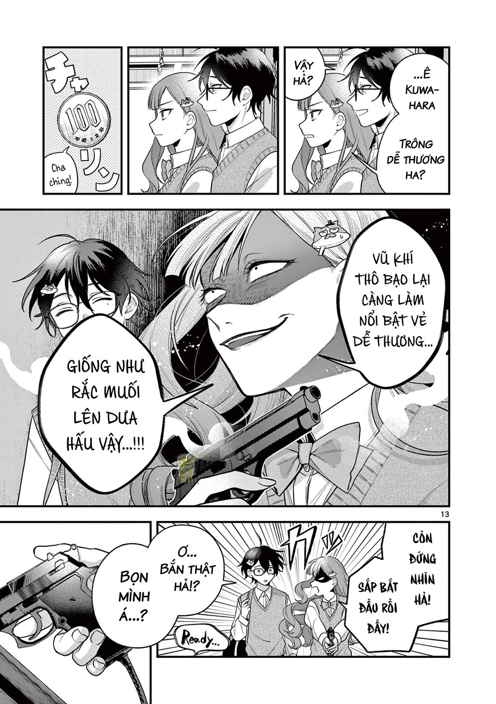 Janome-san muốn mỉm cười! Chapter 4.1 - 13