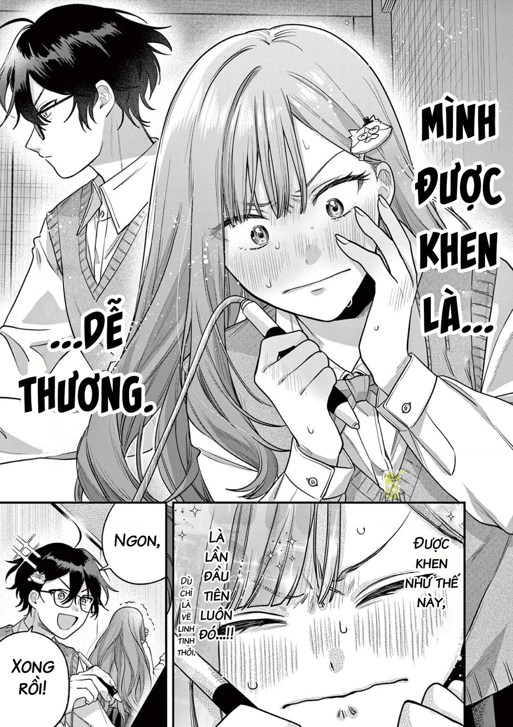 Janome-san muốn mỉm cười! Chapter 4.2 - 12