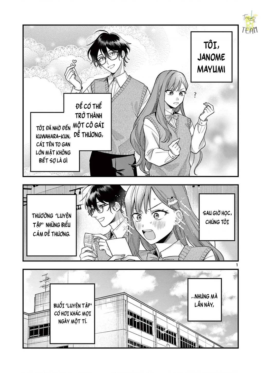 Janome-san muốn mỉm cười! Chapter 5 - 2