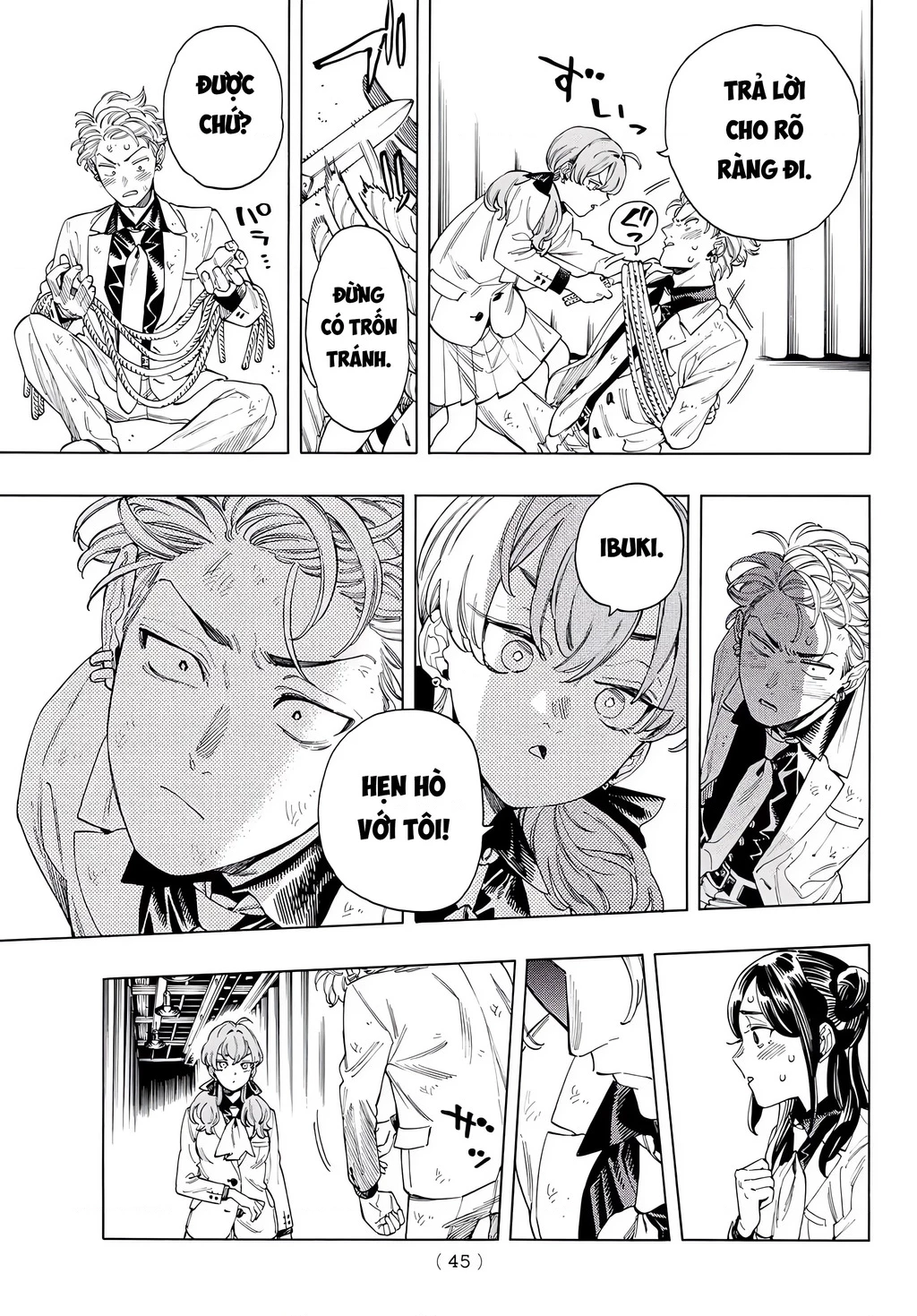 Vệ Sĩ Của Akabane Honeko Chapter 64 - 9