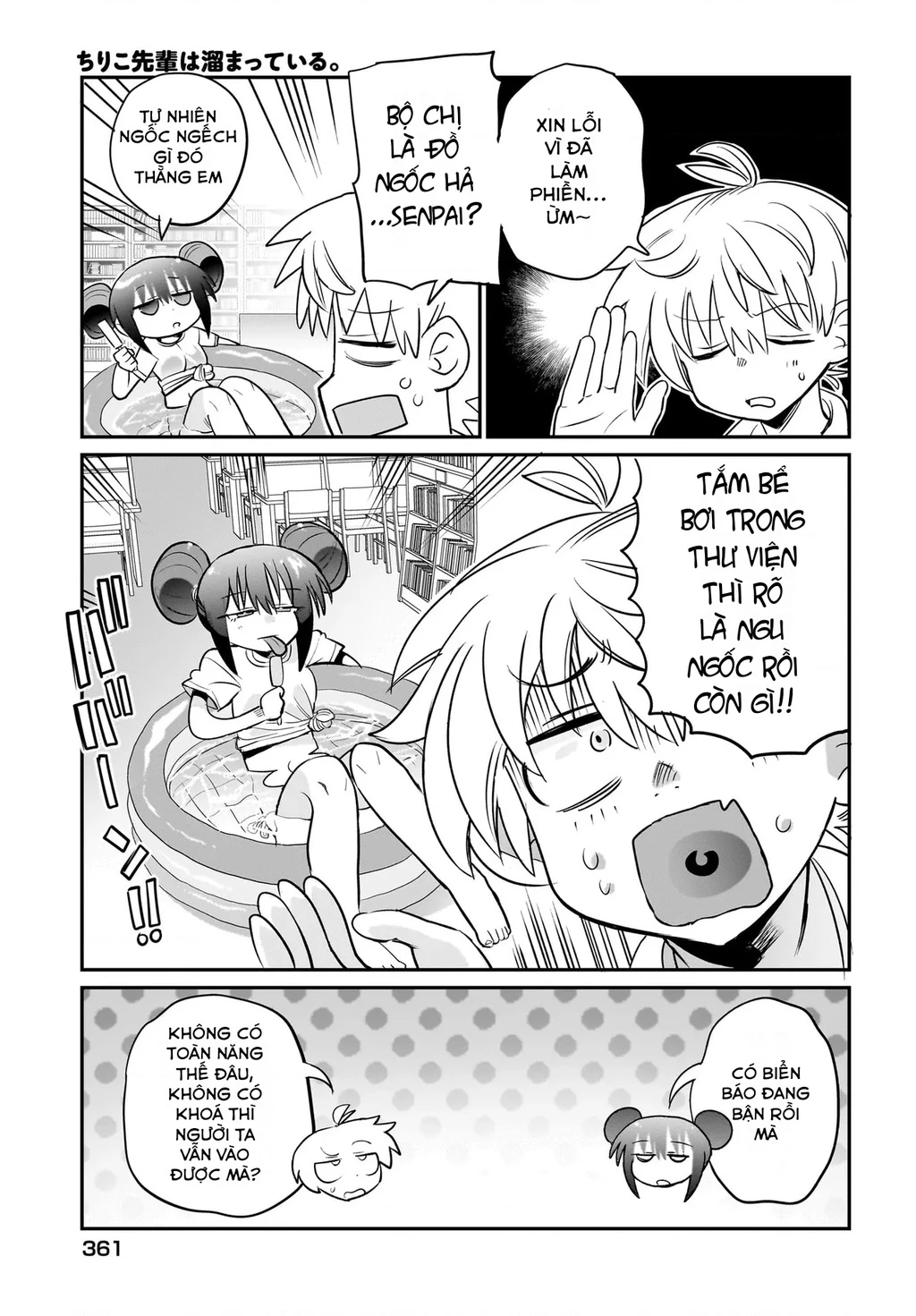 Chiriko Senpai đang bị stress Chapter 8 - 5