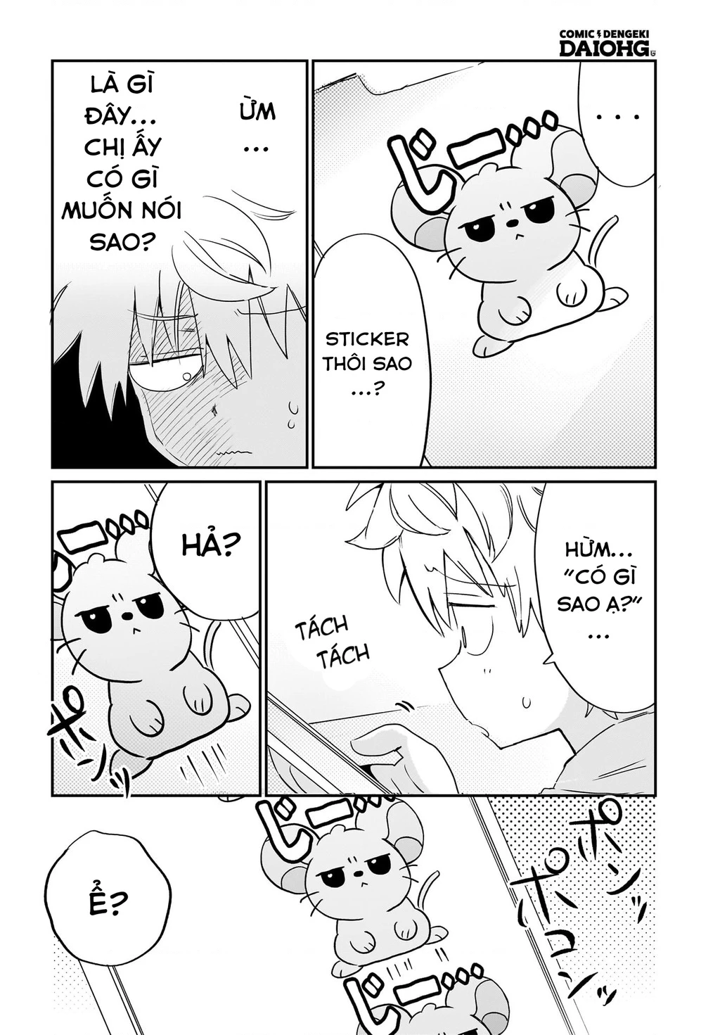 Chiriko Senpai đang bị stress Chapter 4 - 8