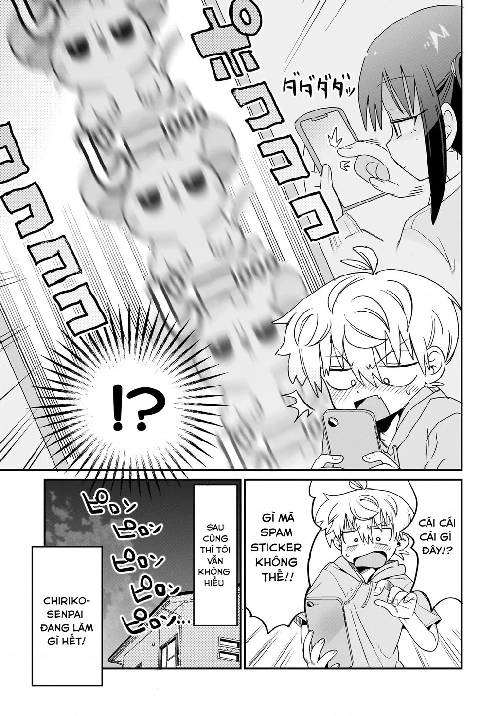 Chiriko Senpai đang bị stress Chapter 4 - 9
