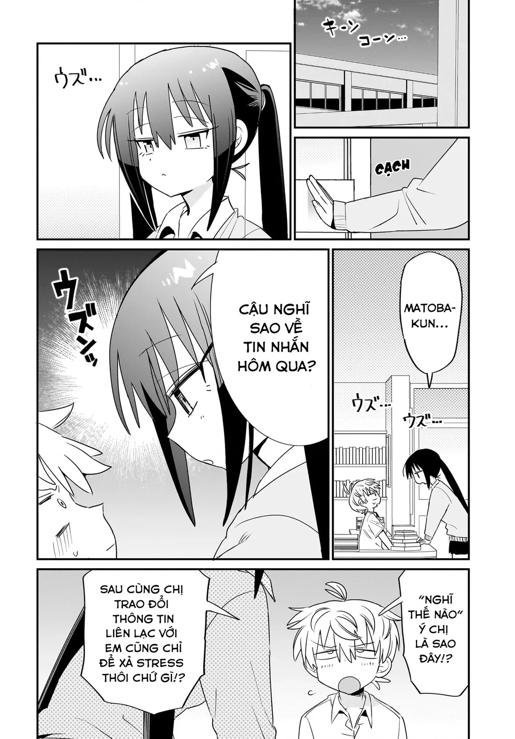 Chiriko Senpai đang bị stress Chapter 4 - 10