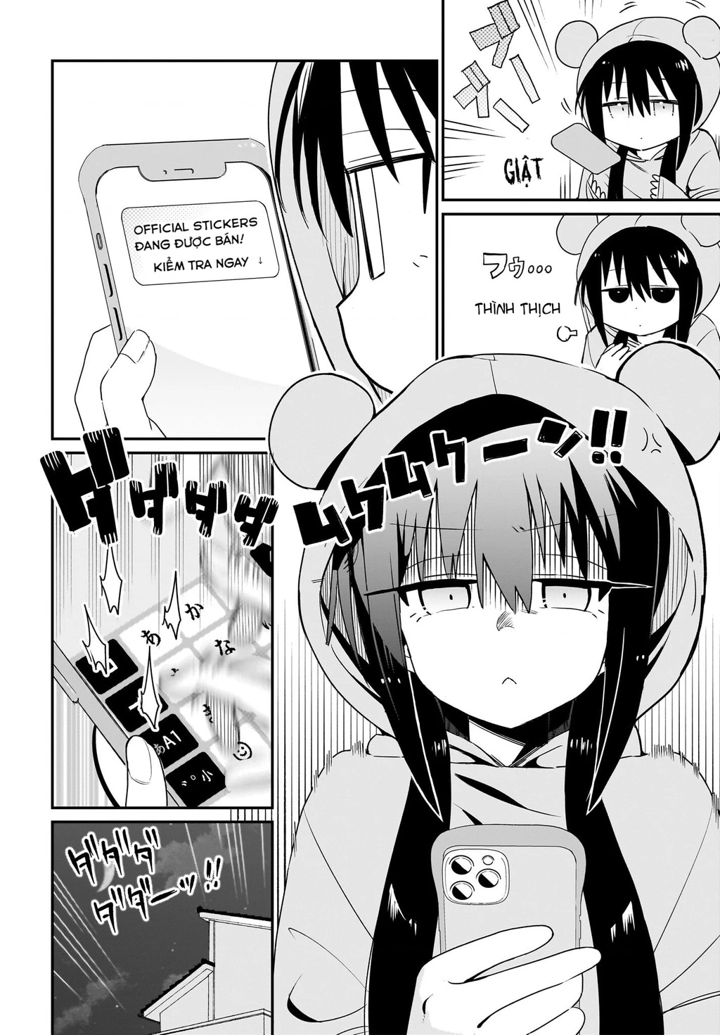 Chiriko Senpai đang bị stress Chapter 4 - 17