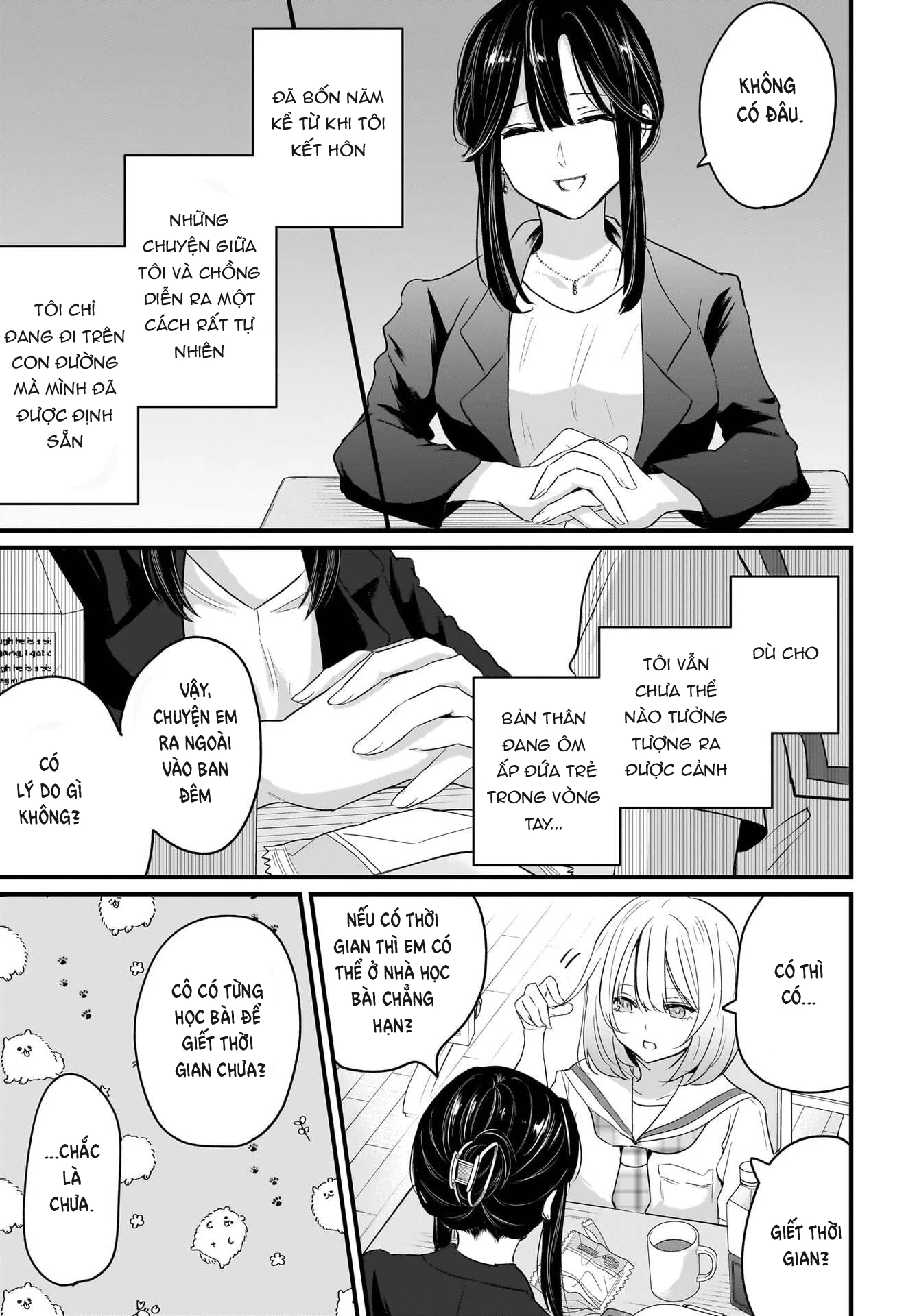 Câu chuyện về giáo viên đã có chồng đắm chìm trong lưới tình với học sinh cấp ba của mình Chapter 1 - 27