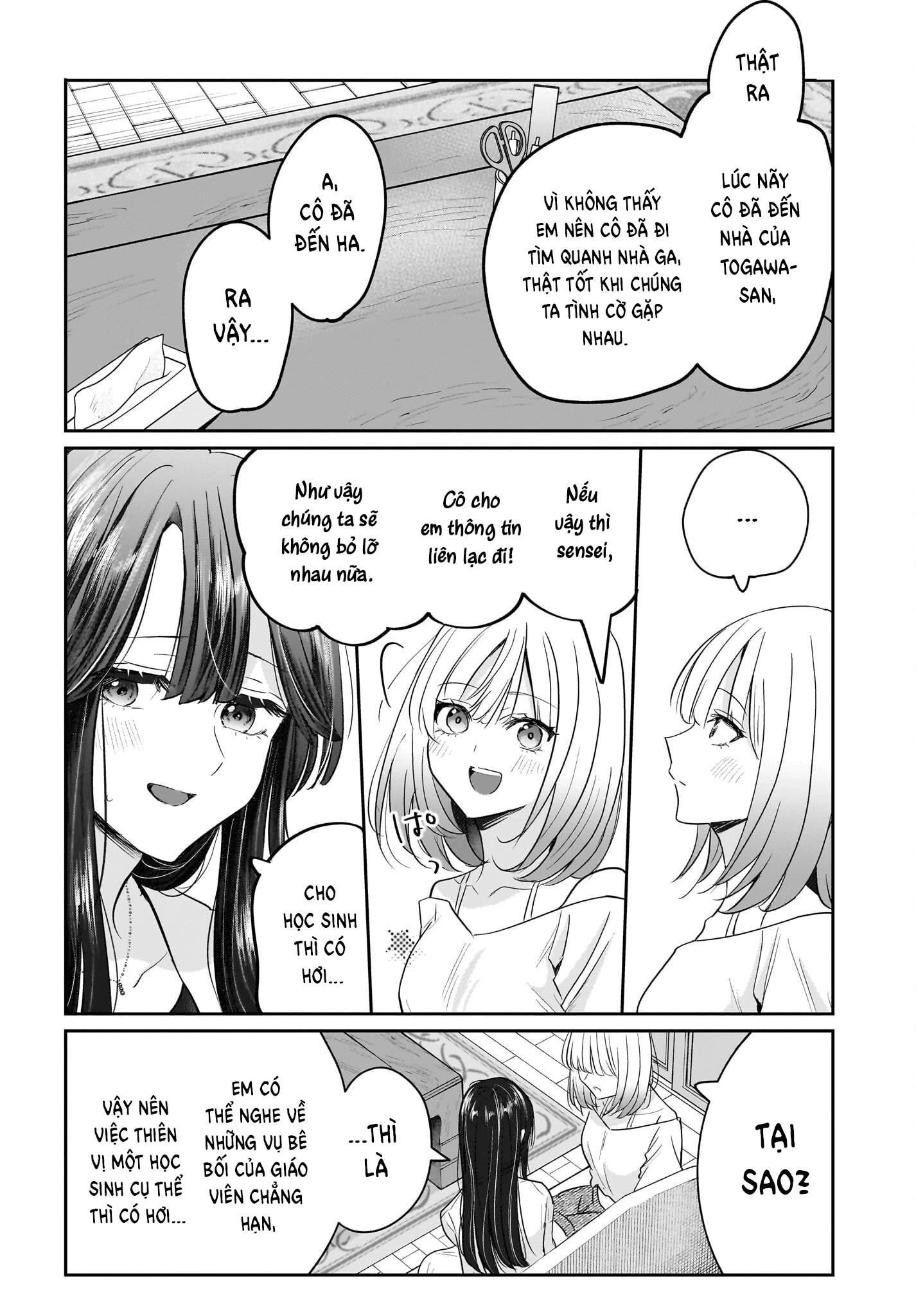 Câu chuyện về giáo viên đã có chồng đắm chìm trong lưới tình với học sinh cấp ba của mình Chapter 4 - 30