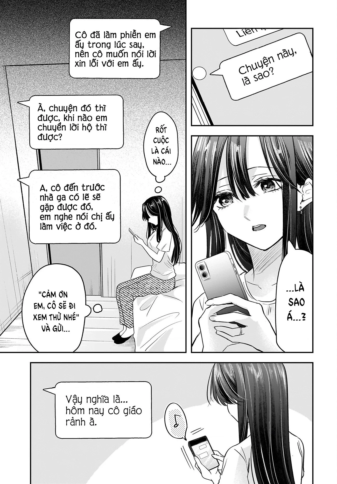 Câu chuyện về giáo viên đã có chồng đắm chìm trong lưới tình với học sinh cấp ba của mình Chapter 5 - 8