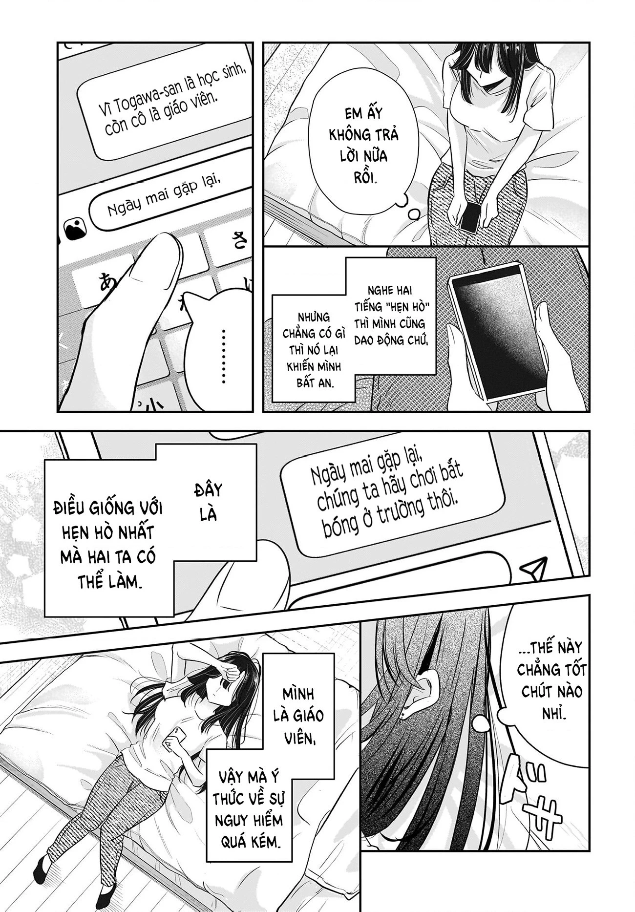 Câu chuyện về giáo viên đã có chồng đắm chìm trong lưới tình với học sinh cấp ba của mình Chapter 5 - 10