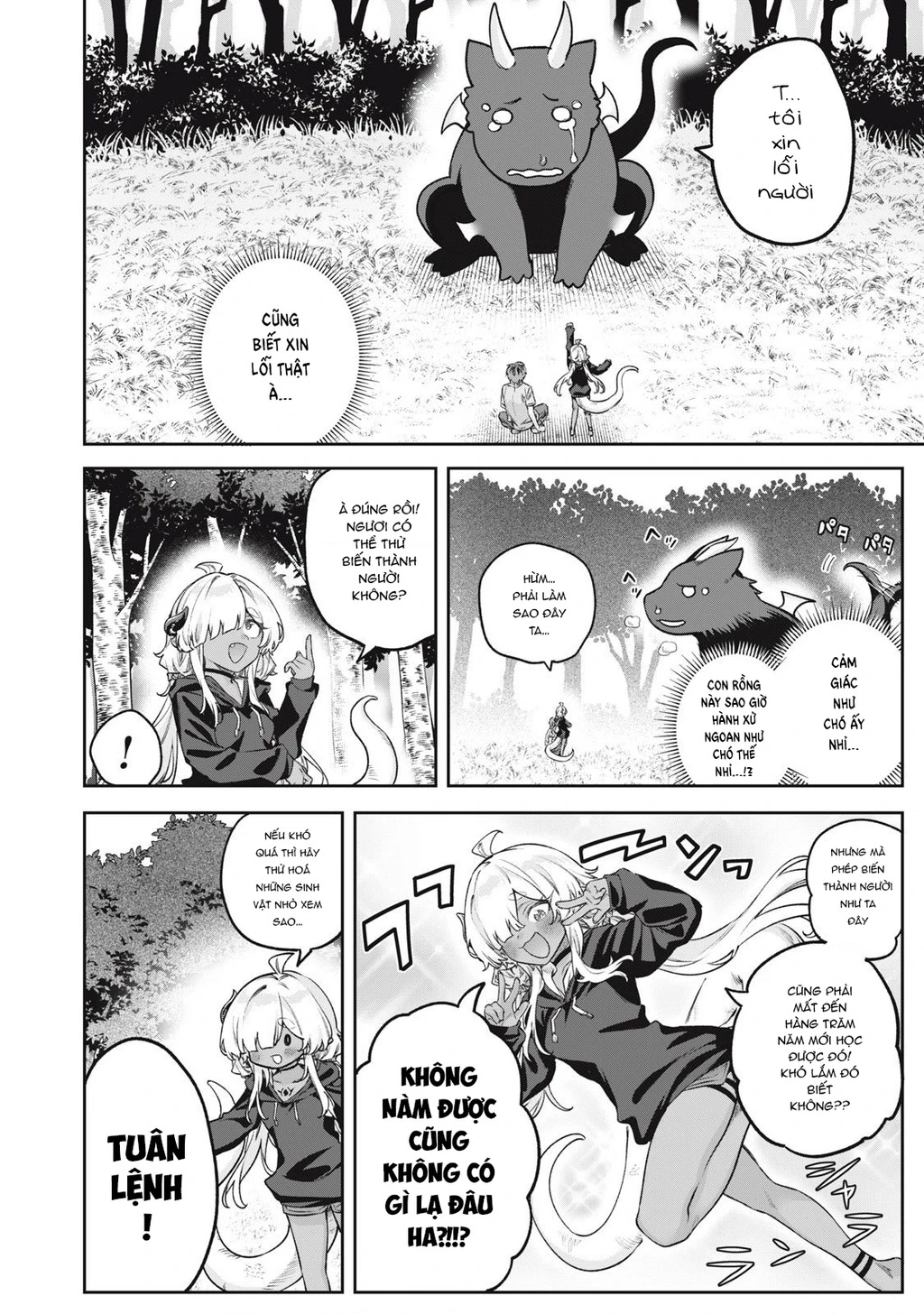 Tôi đã kết bạn với cô rồng tà ác bị phong ấn suốt 3000 năm Chapter 10 - 6