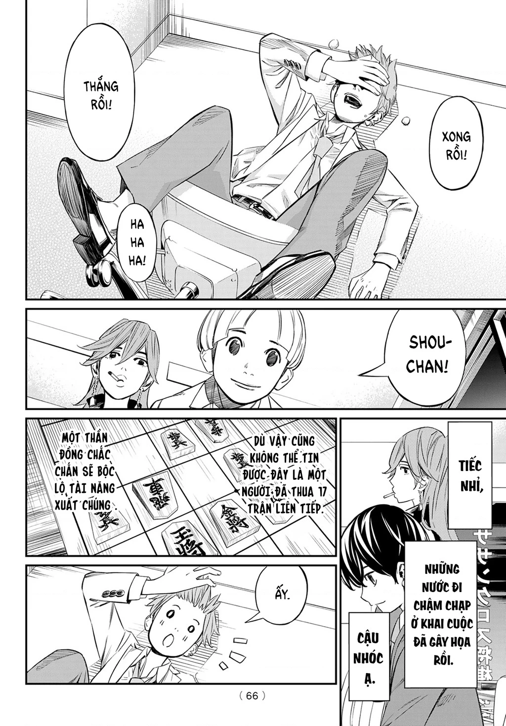 Thợ săn trên bàn cờ. Chapter 12 - 15