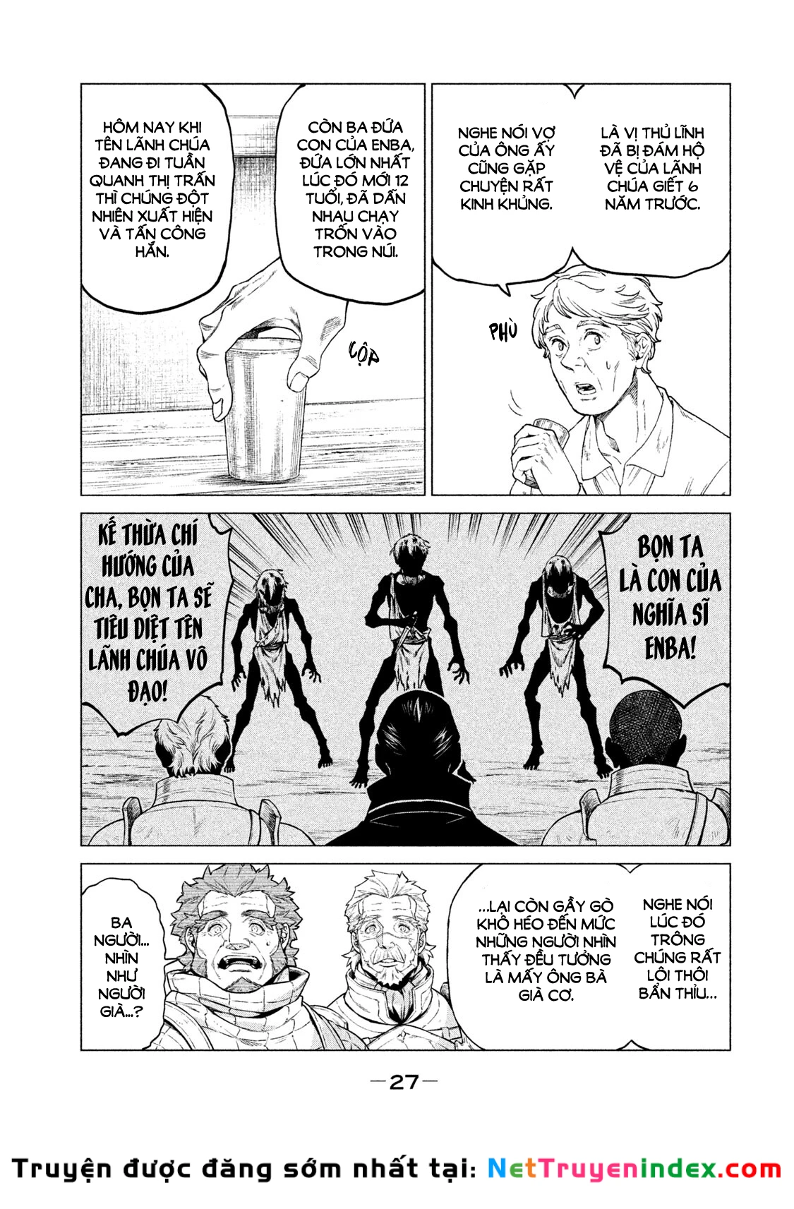 Hiệp Sĩ Già Miền Biên Cảnh - Bard Roehn Chapter 23 - 26